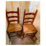 Ladderback chairs