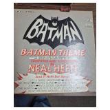 Batman Theme RCA Victor LP by Neal Hefti & Assorted Records. Includes RCA Victor Dynagroove LSP-3573 Batman Theme from the original 20th Century-Fox television score, composed and conducted by Neal He
