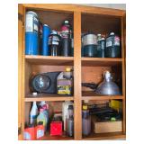 Contents of cabinet