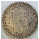 1886 Morgan Dollar