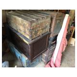 Antique trunks