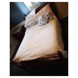 Full size bed and mattress boxspring