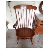 Maple rocking chair
