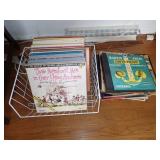 Large assortment of vinyl records