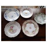 Antique decorative plates