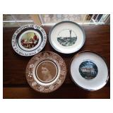 Antique decorative plates