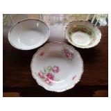 Antique decorative bowls