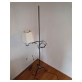 Black floor lamp