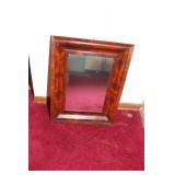 Antique framed mirror