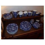 Blue and white china