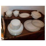 Paden City Pottery china service as shown