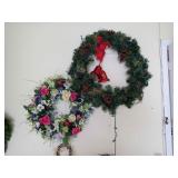 Wreaths as shown