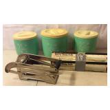 1950s Canisters, Kitchenware