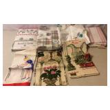 Various Table Cloths & Linens