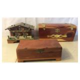 Jewelry Box and Cedar Boxes