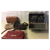 Coach Purse & Others Make Up or Jewelry Case