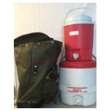 Water Cooler & Backpack