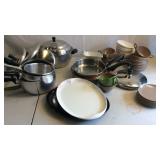 Vintage Aluminum Pans & Melmac