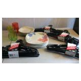 Dish Ware and Hangers New