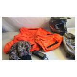 Motorcycle Helmet, Hunting Clothing, GPS
