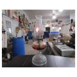 Oil Lamp with Chimney