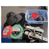 Lot of Weed Eater String / Gang Plugs / Knee Pads