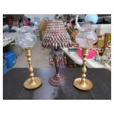 Candle Sticks / candle lamp lot