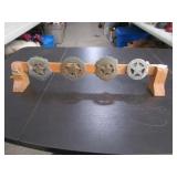 US Marshal / Texas Ranger Badges with stand