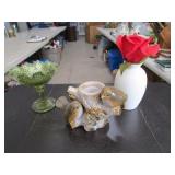 Home Décor items / Bird Candle Holder / Green