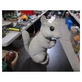 Squirrel Yard Décor / Statue / Weighted Plastic