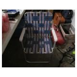 Folding Lawn Chair / Aluminum