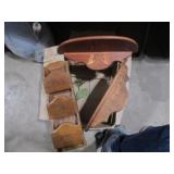 Wooden Shelf Lot / Bill Holder / 2 x Shelves
