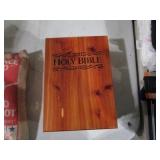 Holy Bible Wooden Box