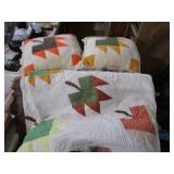 King Size Quilt and 2 pillows