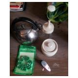 Kitchen items / Tea Kettle / Cookie Cutters /