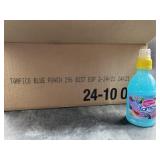 24 bottles 10oz Tampico blue raspberry punch