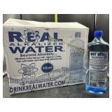 Real alkalized water bottles - 12 1 liter