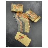 New - 2 decks Donald trump playing cards - gold