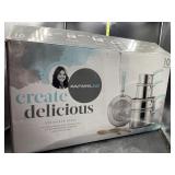 Rachael Ray 19 piece stainless steel pot and pans