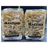 2 bags mantova traditional bronze cut pasta - 1lb