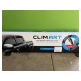 Shatterproof window deflectors for Mazda 17-20