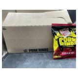 12 Slim Jim pork rinds squealin