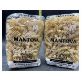 2 bags mantova traditional bronze cut pasta - 1lb