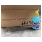 24 bottles 10oz Tampico blue raspberry punch