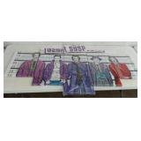 Joker Wall Art..5pc set. On canvas. New  5