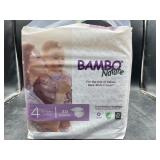 Bamboo nature baby diapers size 4 - 30 diapers