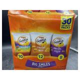 30 packs of goldfish crackers - snack size