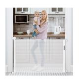 Retractable safety gate