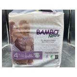 Bamboo nature baby diapers size 4 - 30 diapers