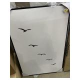 Framed canvas artwork - 24x36in new